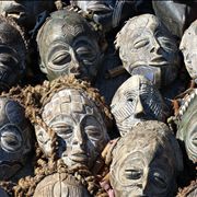 South Africa Wooden Masks